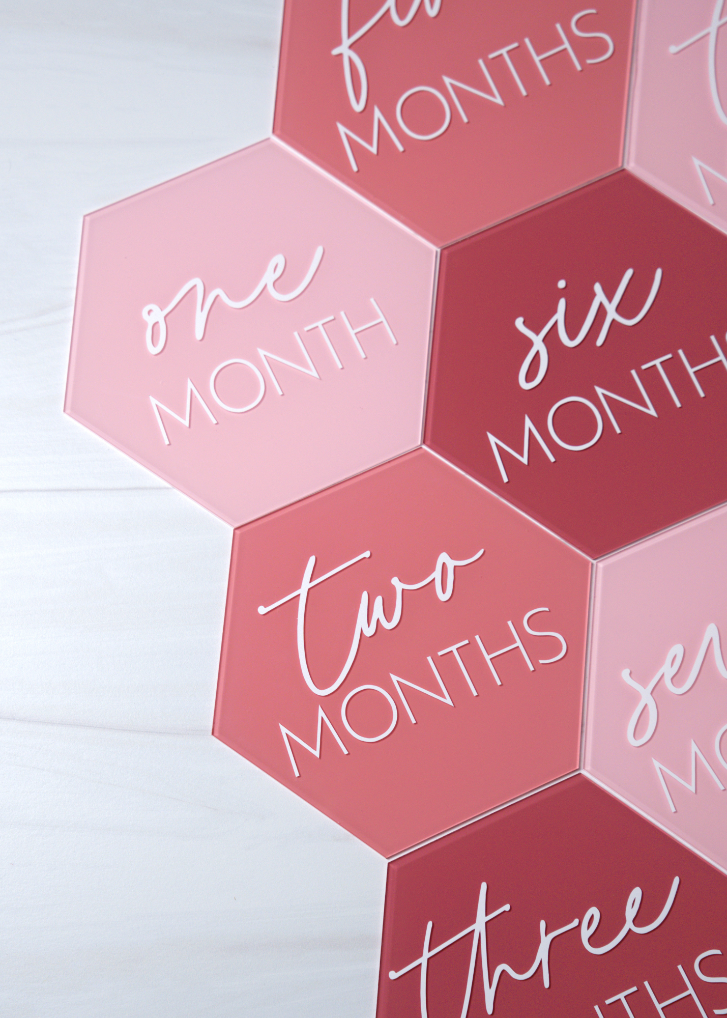 Monthly Milestones - Numbers Written Out