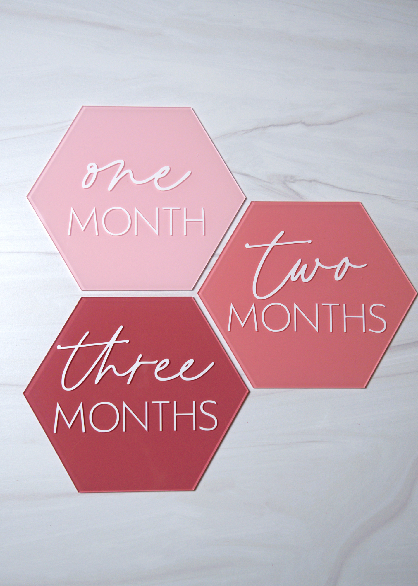 Monthly Milestones - Numbers Written Out