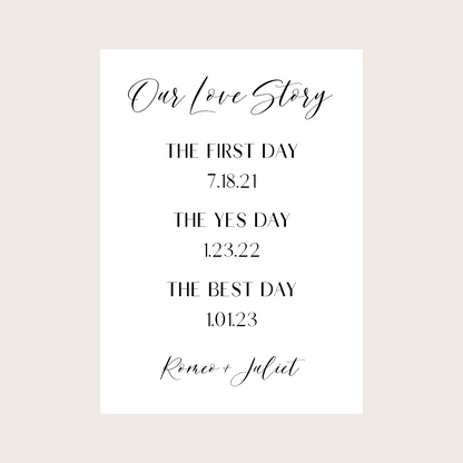 Our Love Story - The Classic 3