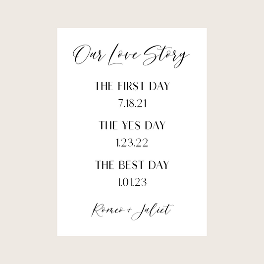 Our Love Story - The Classic 3