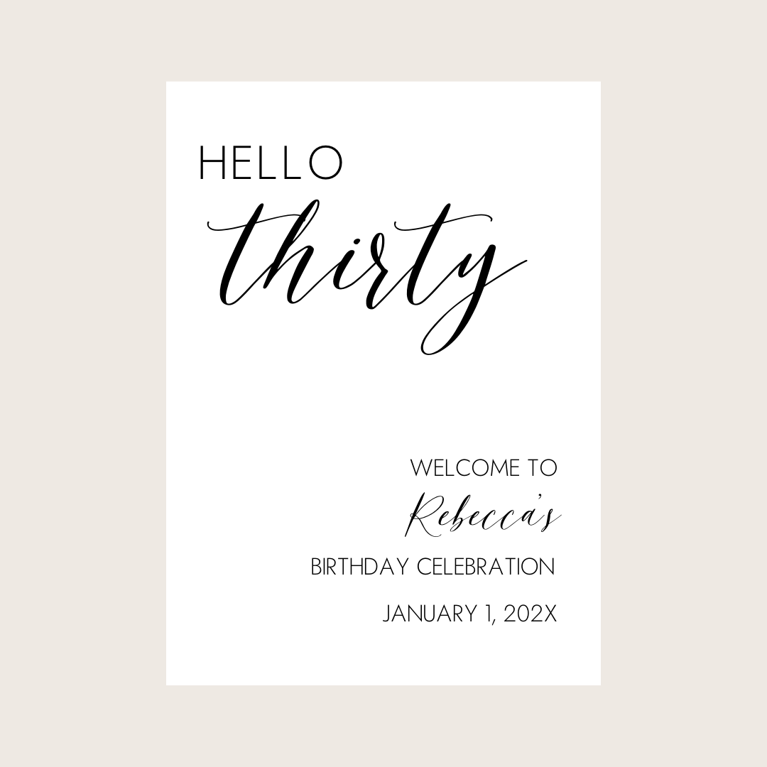 Birthday - Hello [Age]